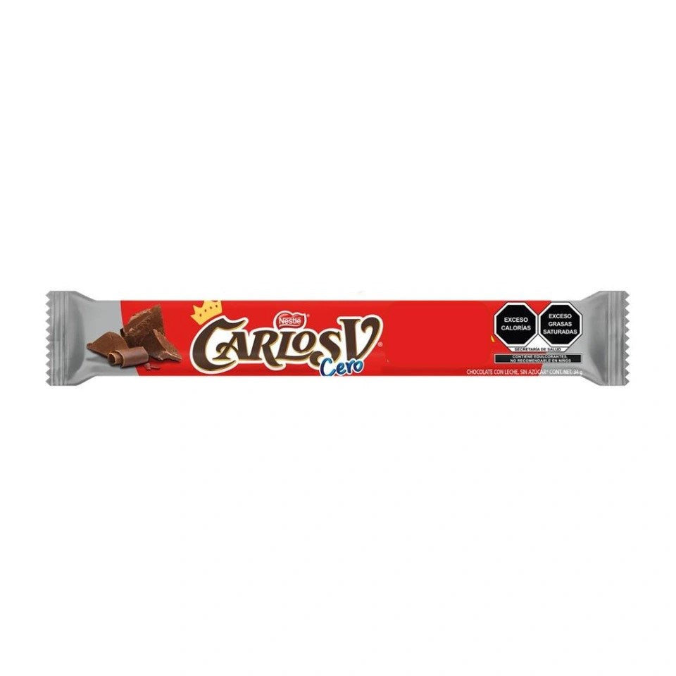 Carlos V Chocolate Stick Sugar Free 0.8g (Best By 29 Feb 2024)