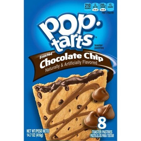 Pop Tarts - 8pk Frosted Chocolate Chip 13.5oz/384g