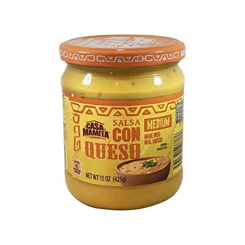 Casa Mamita Salsa Con Queso Medium 15oz/425g