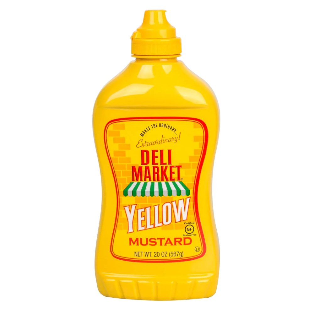 Deli Market Yellow Mustard 20oz/567g (Best By Mar 25)