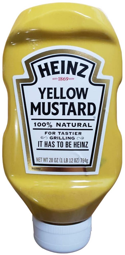 Heinz Picnic Pack Yellow Mustard 28oz/794g
