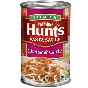 Hunts Pasta Sauce Cheese & Garlic 24oz/