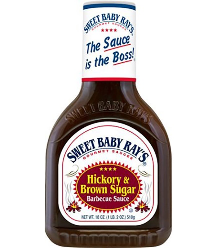 Sweet Baby Rays Hickory & Brown Sugar BBQ Sauce 18oz/510g (Best Before 2 Dec 2023)