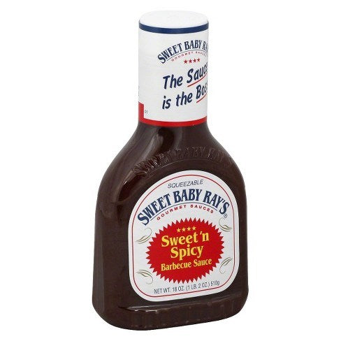 Sweet Baby Rays Sweet n Spicy BBQ Sauce 18oz/510g