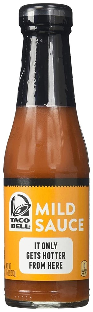 Taco Bell Mild Sauce 7.5oz/213g