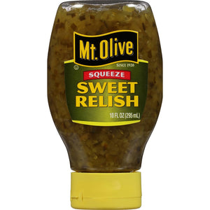 Mt Olive Sweet Relish Squeeze 10floz/295ml