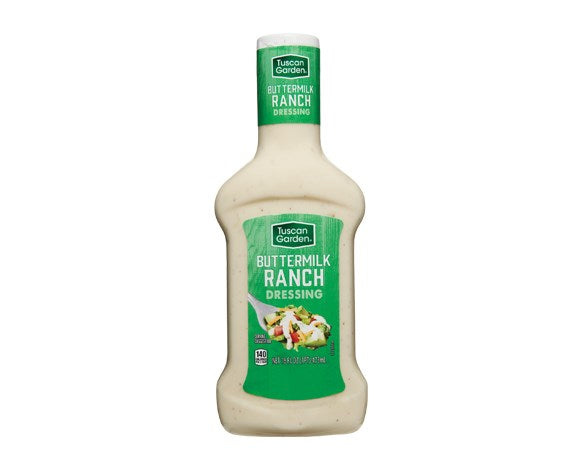Tuscan Garden Buttermilk Ranch Dressing 16floz/473ml (Best By Aug 25)