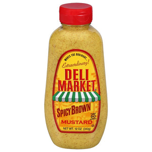 Deli Market Spicy Brown Mustard 12oz/340g
