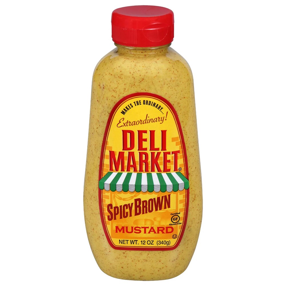Deli Market Spicy Brown Mustard 12oz/340g