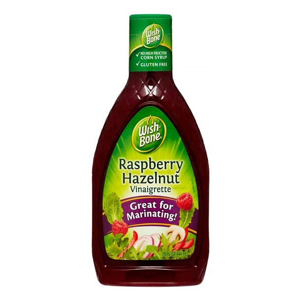 Wish Bone Raspberry Hazelnut Vinaigrette 15floz/444ml***