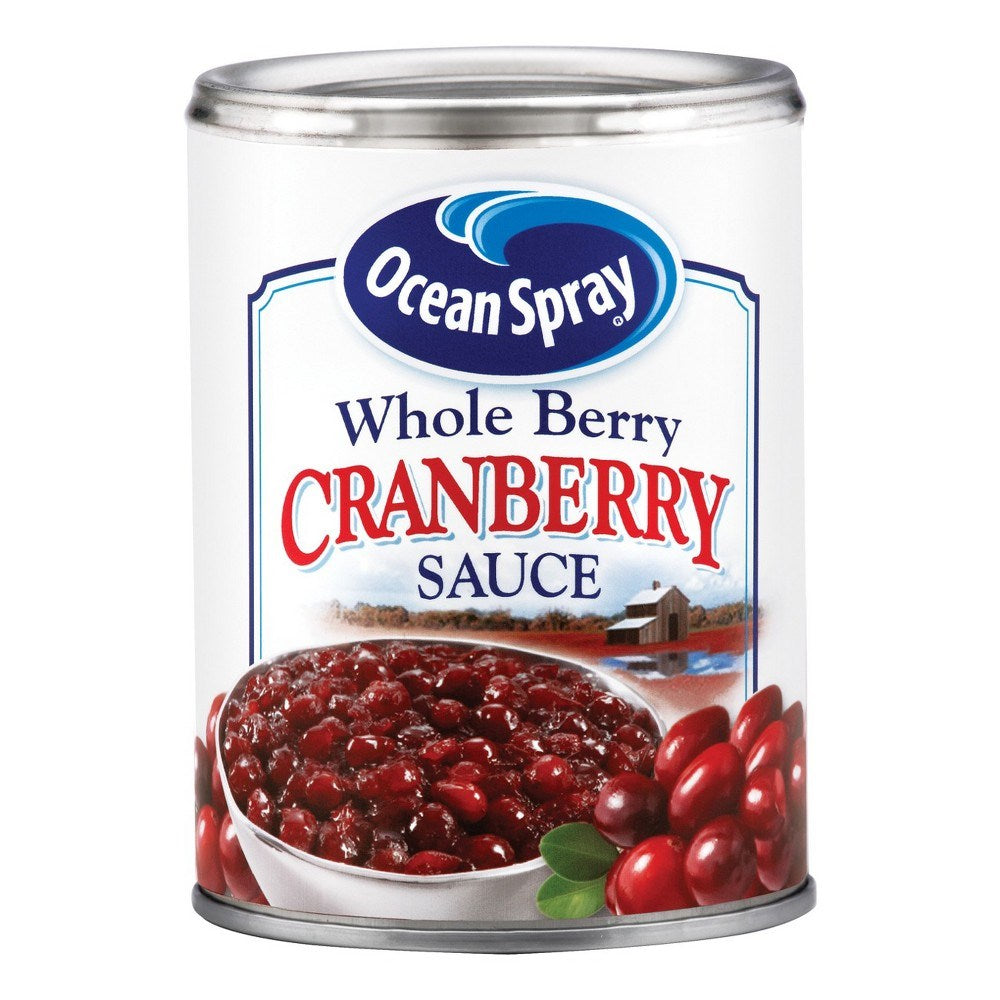 Ocean Spray Whole Cranberry Sauce 14oz/397g (Best By Mar 2025)