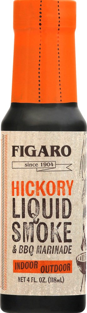 Figaro Liquid Smoke and Marinade Hickory 4floz/118ml