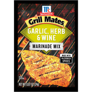 McCormick Grill Mates Garlic Herb & Wine Marinade .87oz/24g
