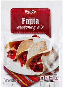 Winco Fajita Mix 1.25oz/35g