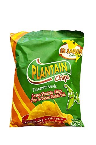 Su Sabor Green Plantain Chips Platanito Verde 85g
