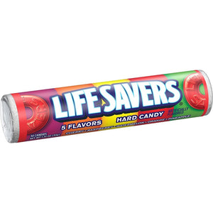 Life Savers Hard Candy 5 Flavor tube 1.14oz/32g