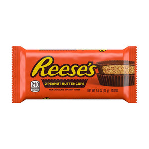 Reeses 2 Peanut Butter Cups 1.5oz/42.5g SEP 25
