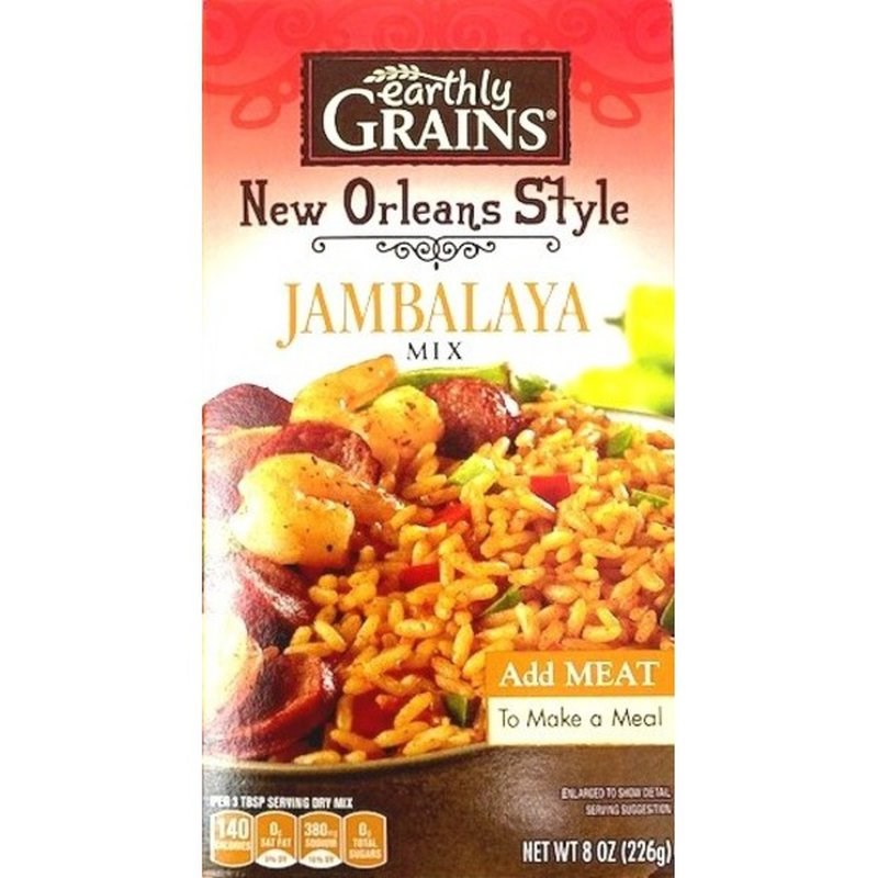 Earthly Grains New Orleans Style Jambalaya Mix 8oz/226g