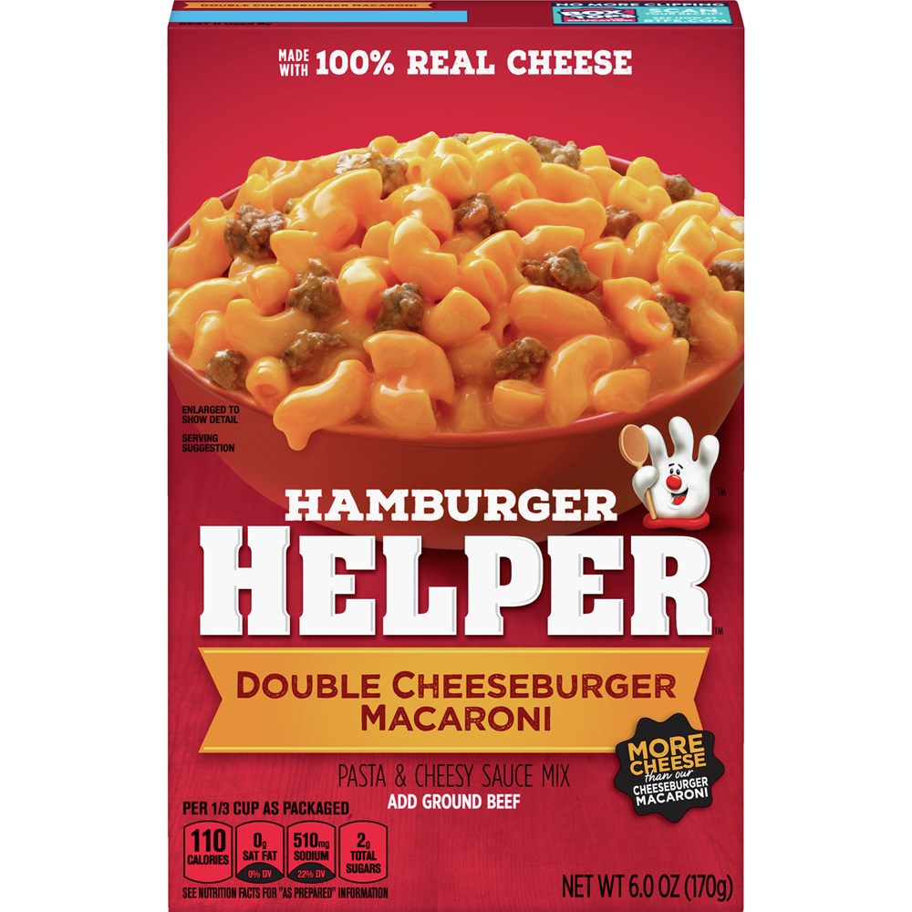 Hamburger Helper Double Cheeseburger Macaroni 6oz/170g