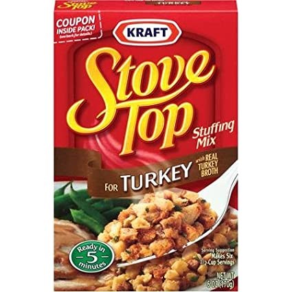 Kraft Stove Top Turkey Stuffing 6oz/170g