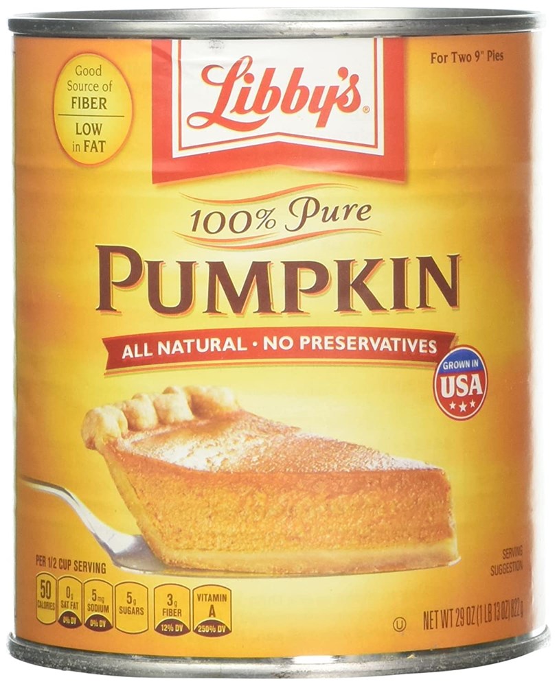 Libbys Pumpkin 100% Pure 29oz/822g (Best Before End Oct 2024)