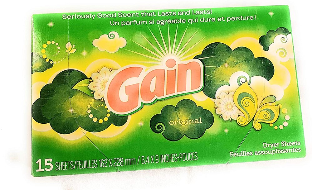 Gain Dryer Sheets Original 15 sheets