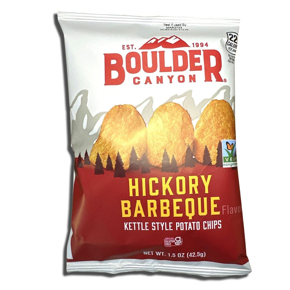 Boulder Hickory BBQ Chips 1.5oz/66.83g