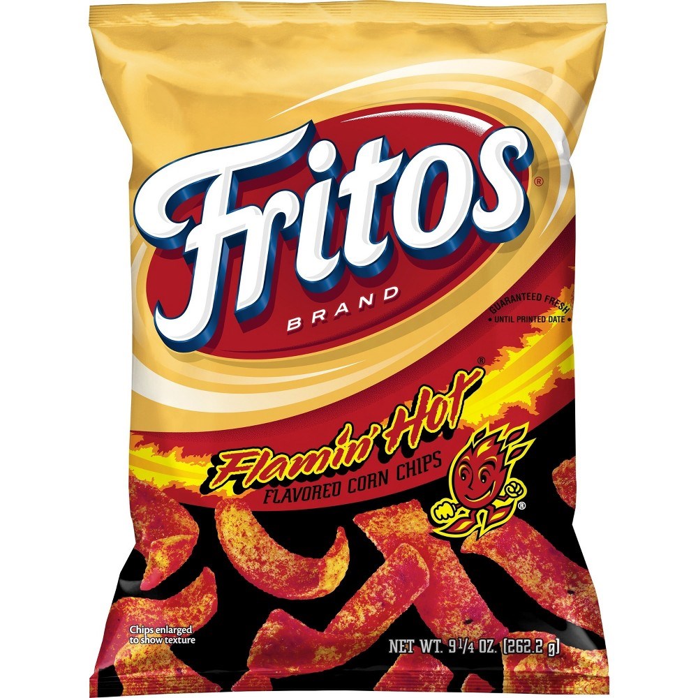 Fritos Corn Chips Flamin Hot 9.25oz/262.2g LIMIT OF 3