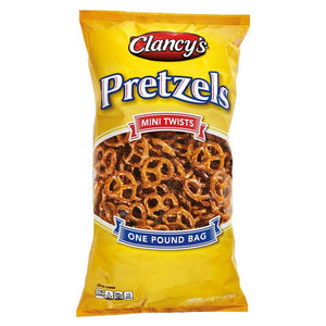 Clancys Pretzels Mini Twists 16oz/454g