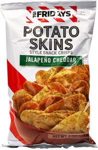 TGI Fridays Potato Skins Jalapeno Cheddar 4oz/113.4g