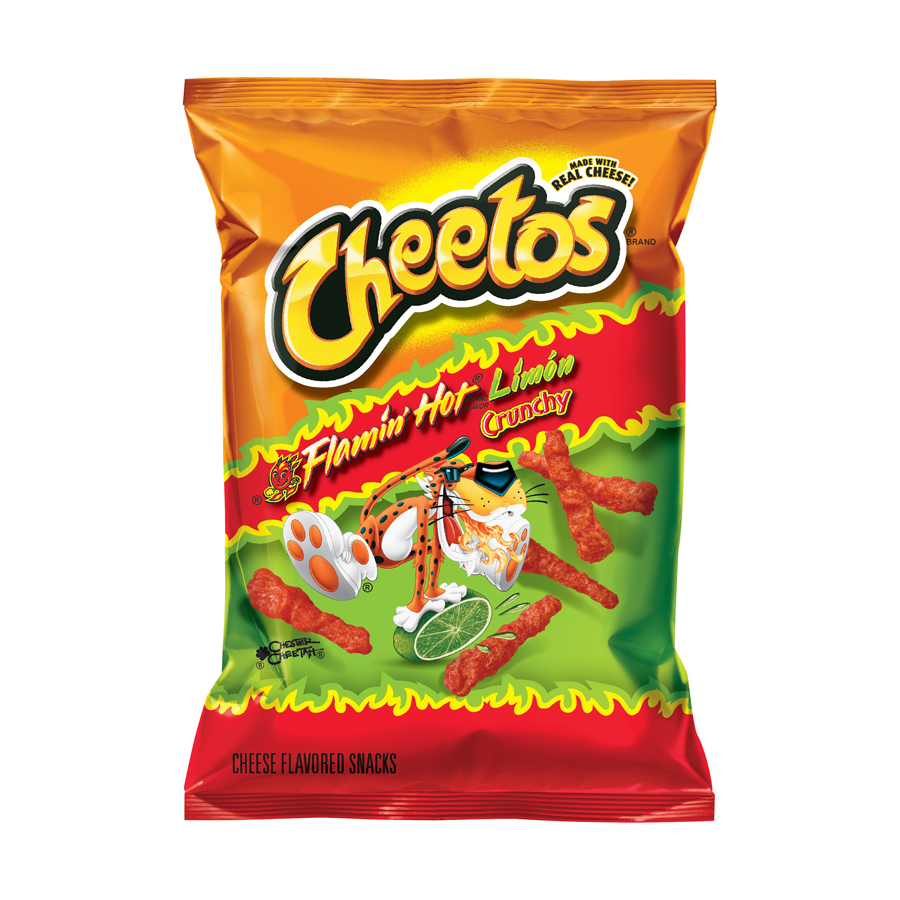 Cheetos Flamin Hot Limon Crunchy 2oz/56.7g