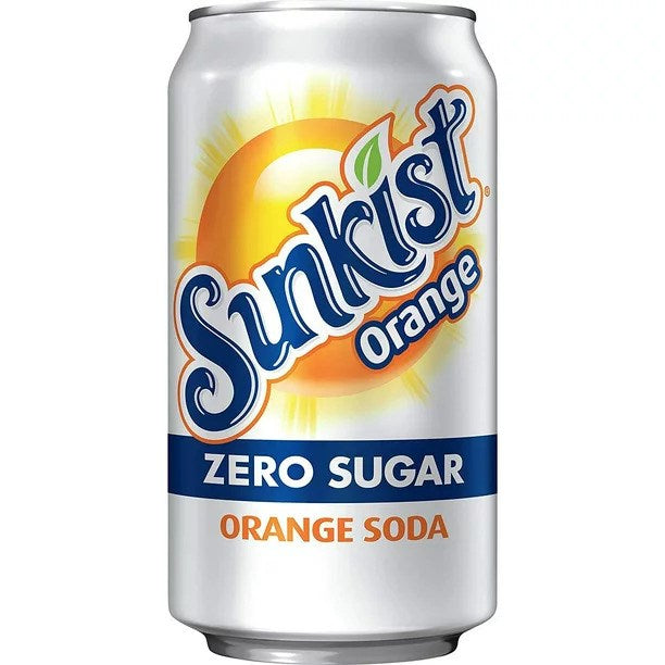 Sunkist Orange Zero 12floz/355ml