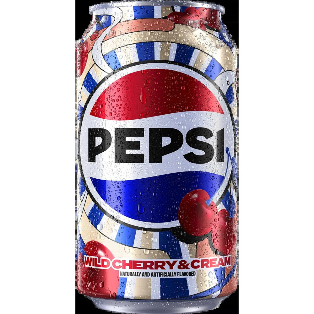 Pepsi Wild Cherry & Cream 12floz/355ml