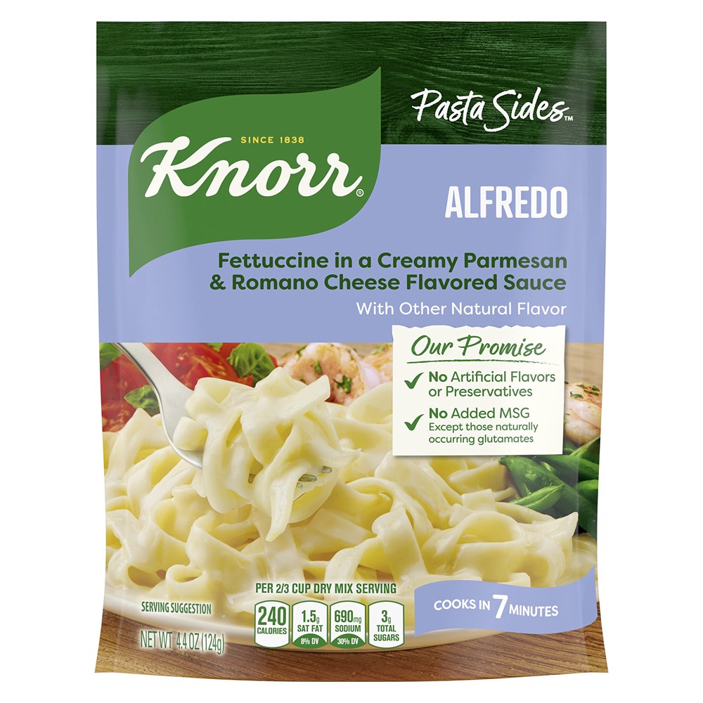 Knorr Pasta Sides Alfredo 4.4oz/124g