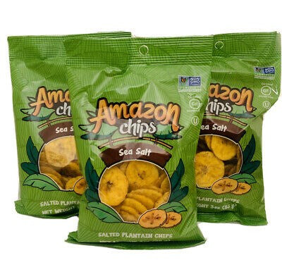 Inka Amazon Plantain Chips Salted 3oz/85g