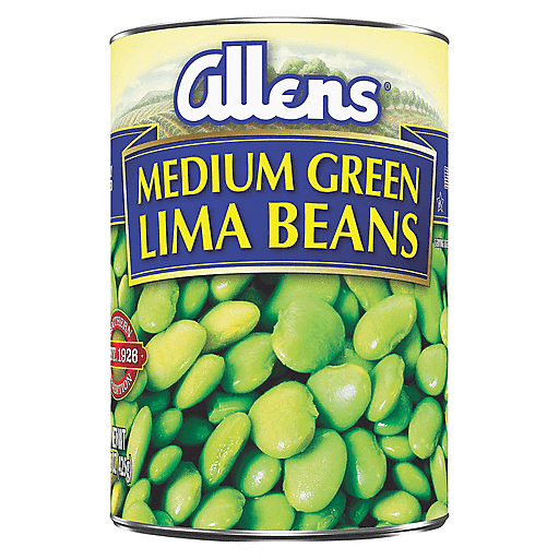 Allens Medium Green Lima Beans 15oz/425g