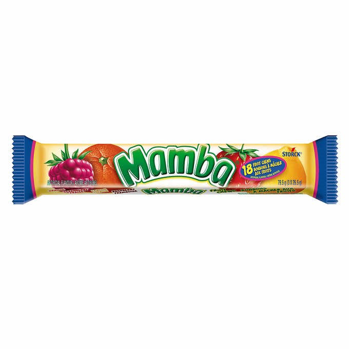 Mamba Fruit Chews 18s 2.8oz/79.5g