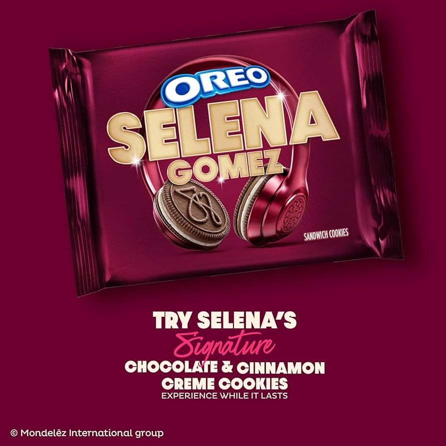 Nabisco Oreo Cookies Selena Gomez 2pack 1.02oz/29g
