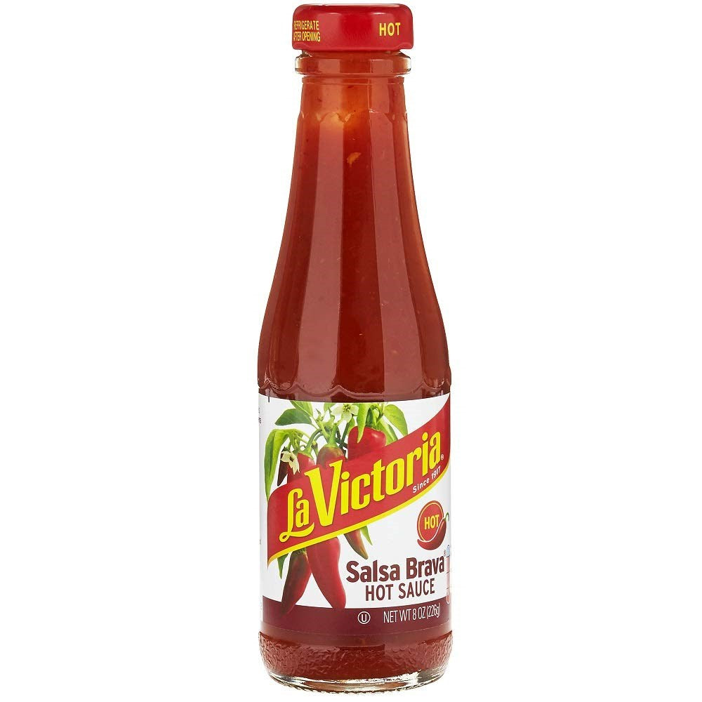 La Victoria Salsa Brava Hot Sauce - Hot 8oz/226g