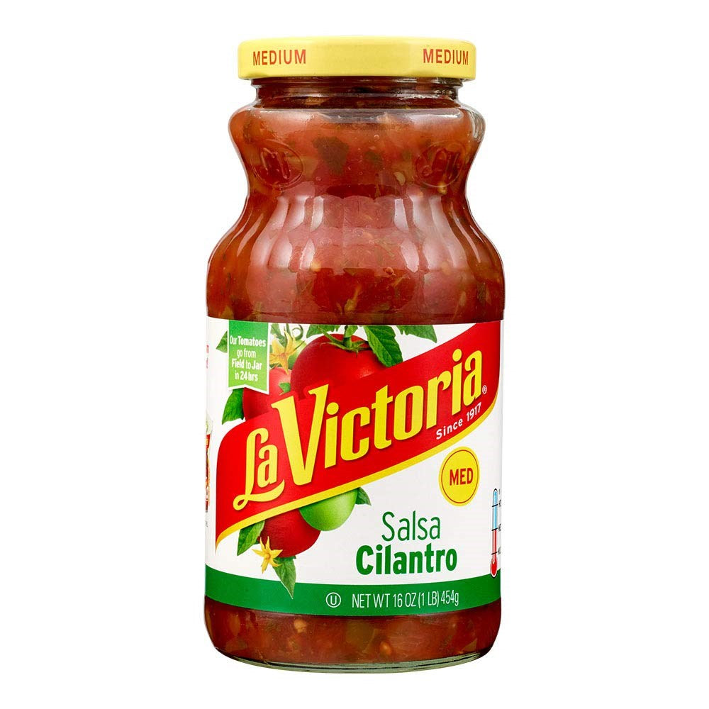 La Victoria Salsa Cilantro Medium 16oz/454g