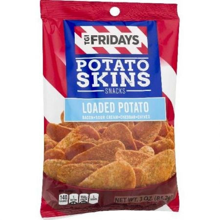 TGI Fridays Potato Skins Loaded 3oz/85.1g Potato