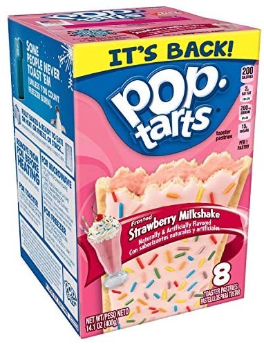 Pop Tarts - 8pk Frosted Strawberry Milkshake
