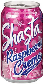 Shasta Raspberry Creme Caff Free 12floz/355ml
