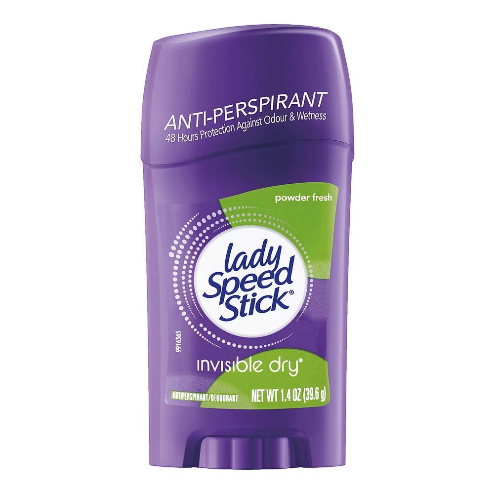Lady Speed Stick Powder Fresh Invisable Dry Deodorant 1.4oz/39.6g