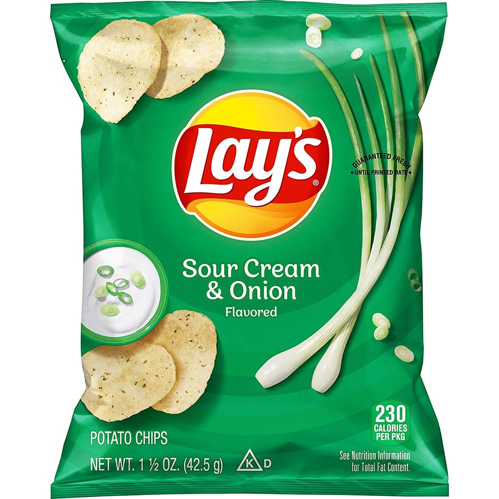 Lays Sour Cream & Onion 1.5oz/42.5g