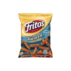 Fritos Corn Chips Flavor Twists Honey BBQ 2oz/56.7