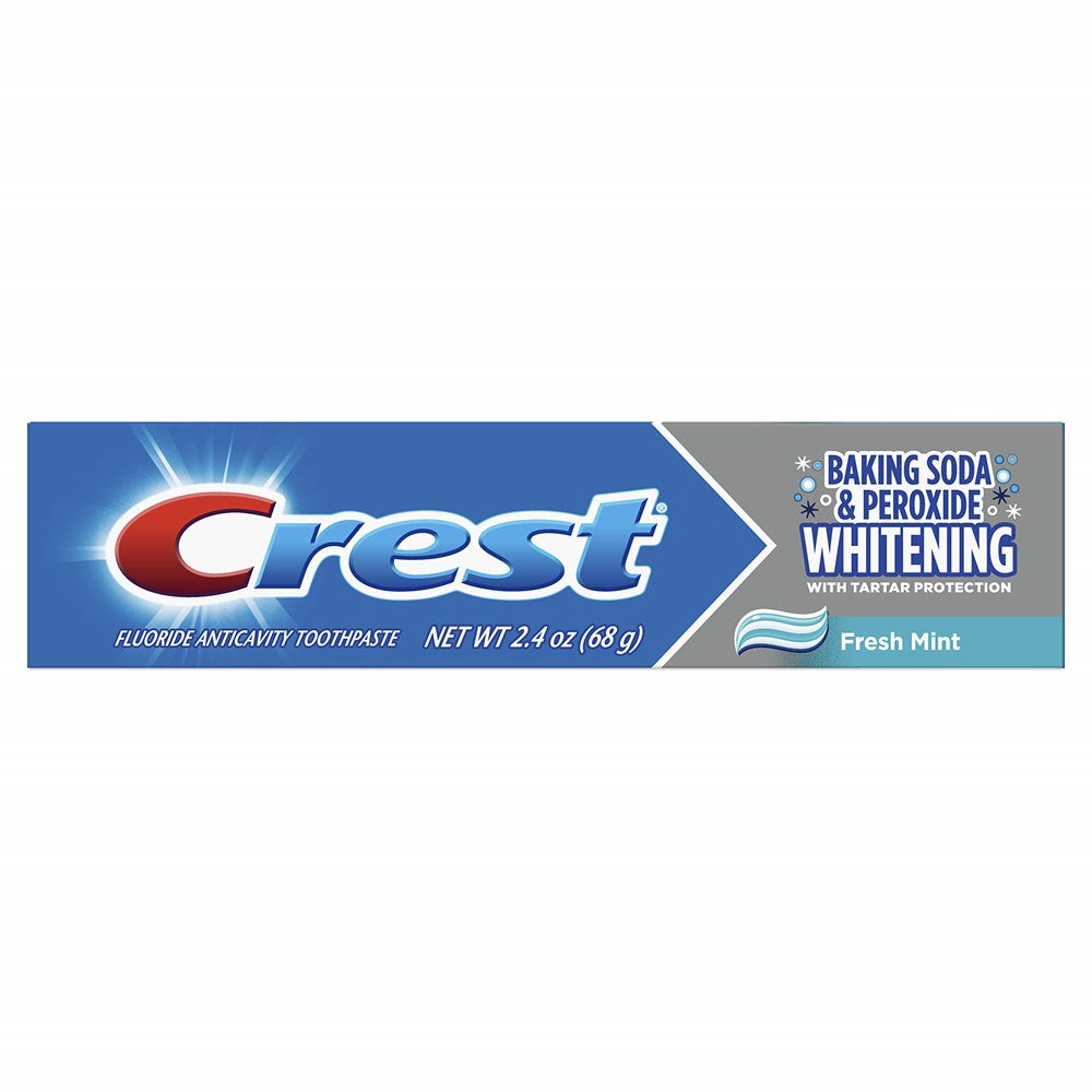 Crest Toothpaste Baking Soda & Peroxide Whitening 2.4oz/68g
