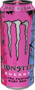 Monster Ultra Fantasy Ruby Red 16floz/473ml