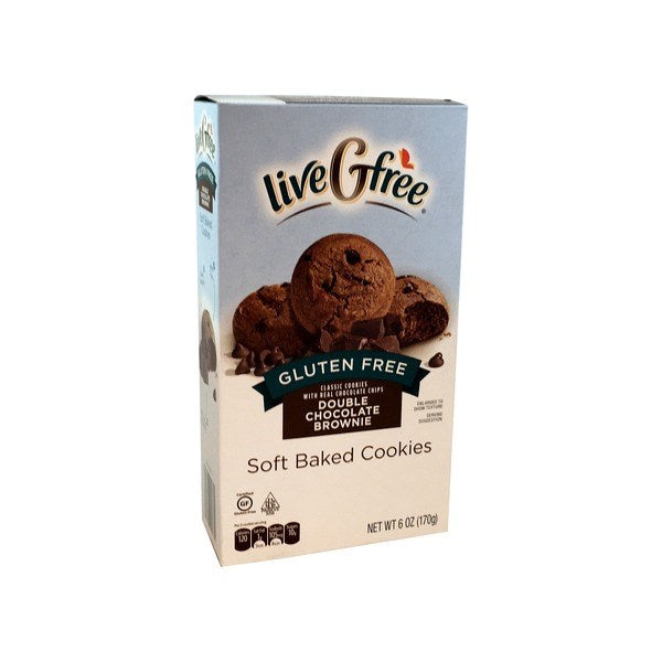 Live G Free Chocolate Brownie Cookies 6oz/170g