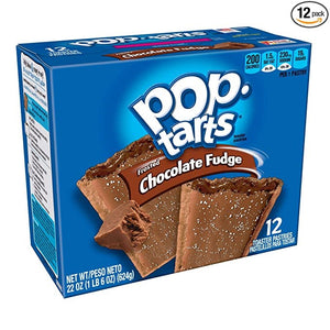 Pop Tarts - 12pk Frosted Chocolate Fudge 22oz/624g (Best by Jun 2025)
